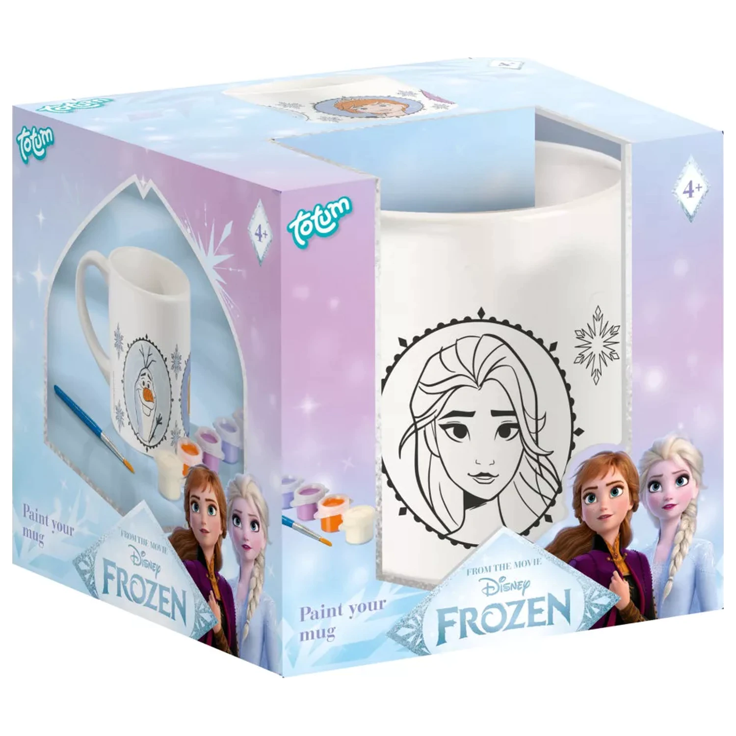 Disney Frozen Destiny poslikana porcelanasta skodelica 235 ml fotografija izdelka