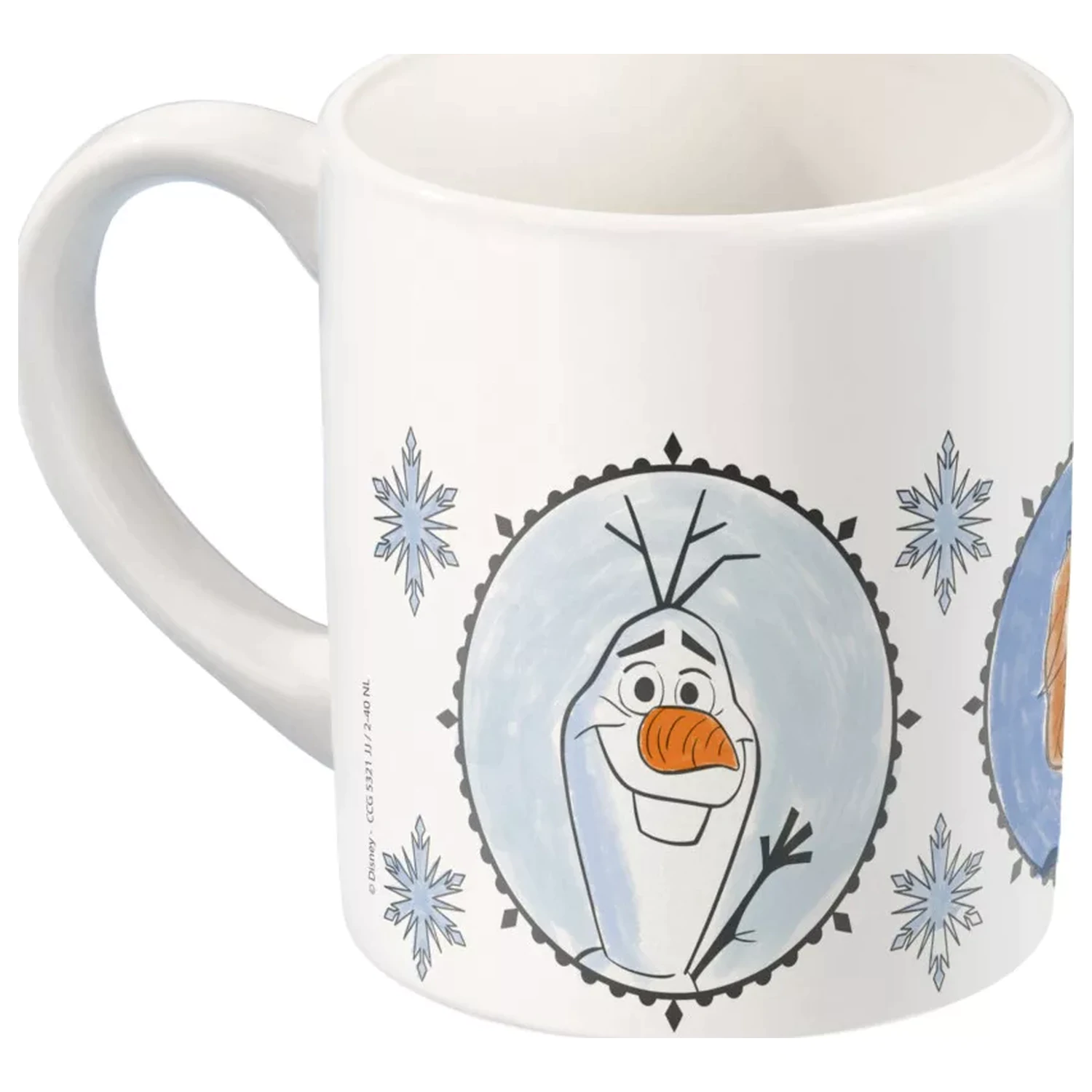Disney Frozen Destiny poslikana porcelanasta skodelica 235 ml fotografija izdelka