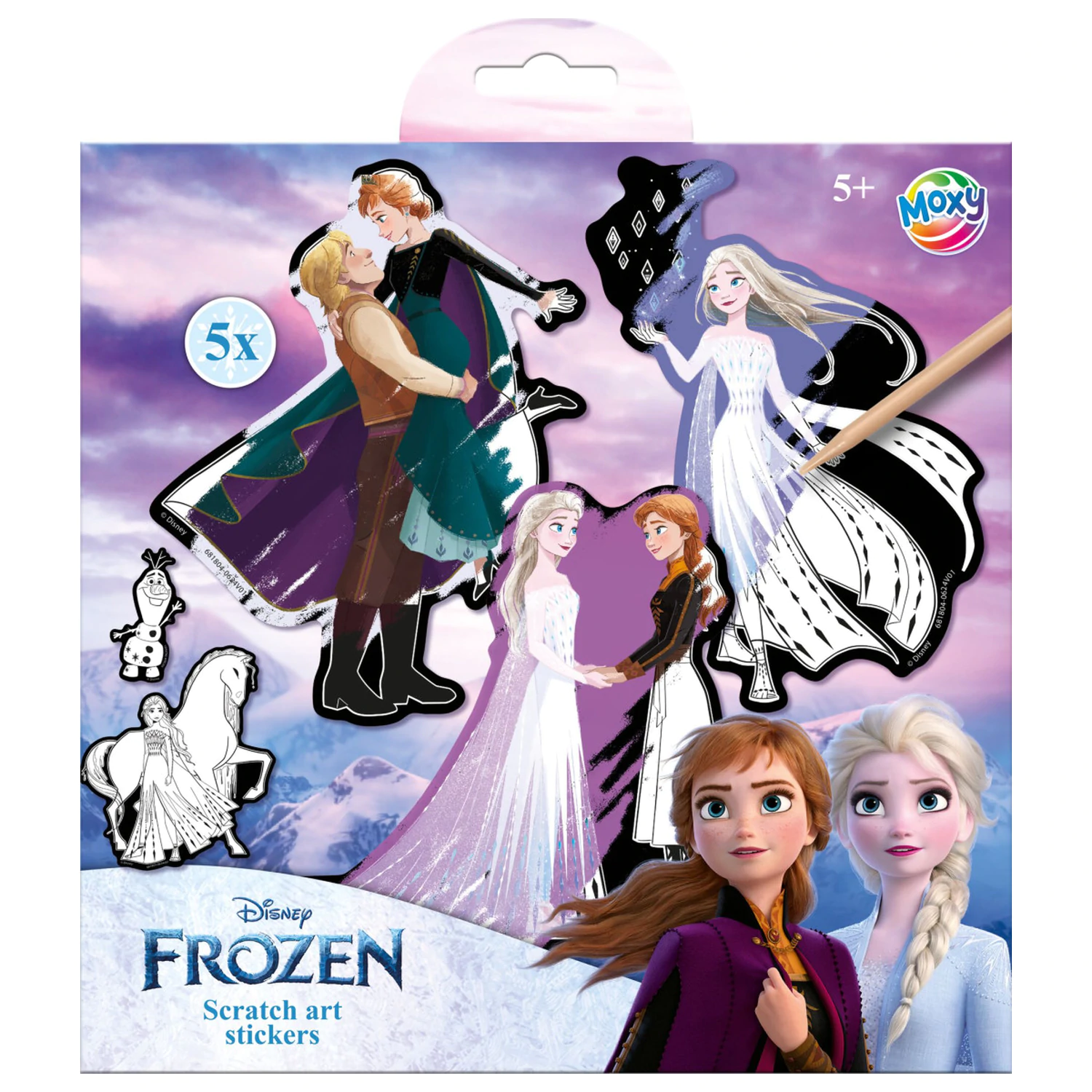 Disney Frozen Destiny komplet nalepk za praskanje fotografija izdelka