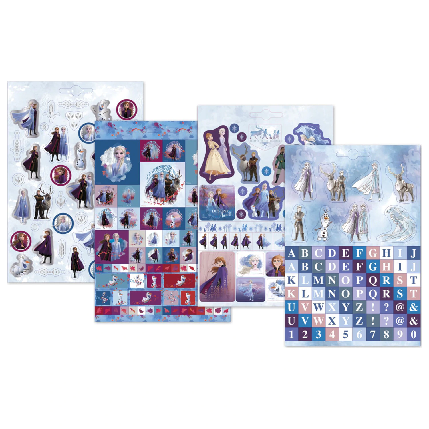 Disney Frozen Destiny set nalepk fotografija izdelka