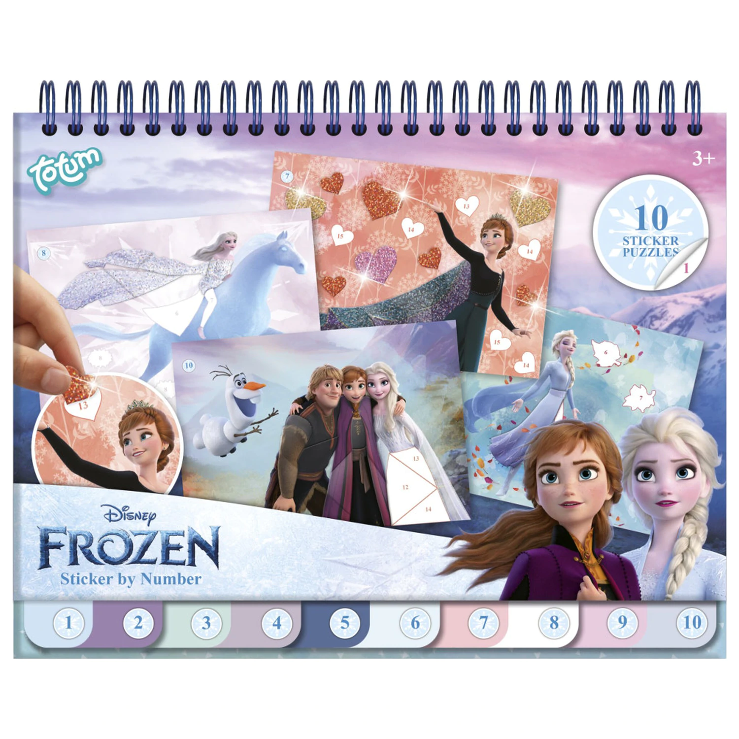 Disney Frozen Destiny sestavljanka, nalepke in komplet za barvanje fotografija izdelka
