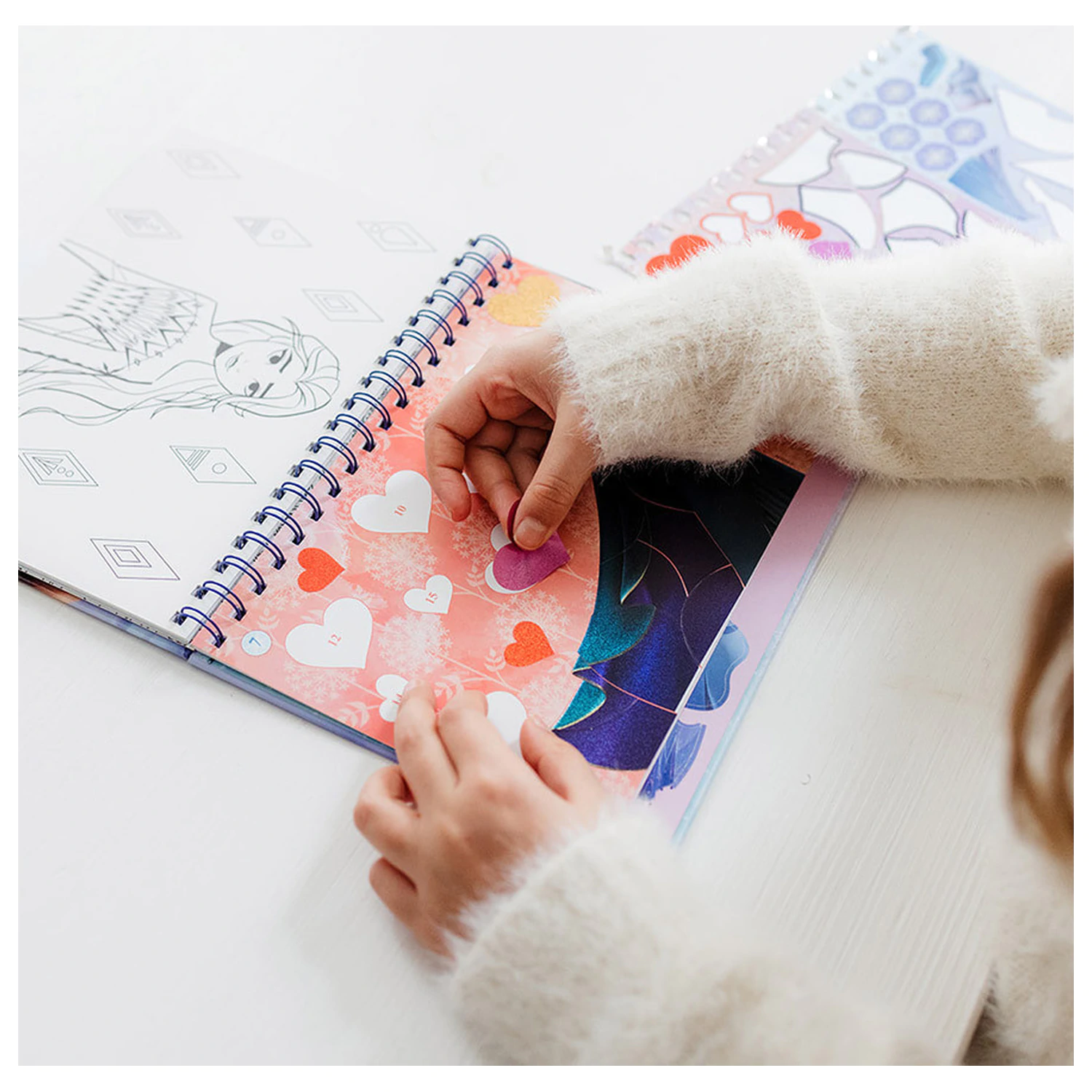 Disney Frozen Destiny sestavljanka, nalepke in komplet za barvanje fotografija izdelka