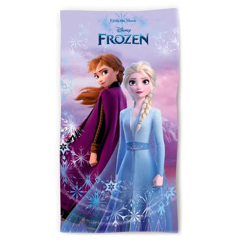 Disney Frozen Elsa & Anna bombažna brisača za plažo fotografija izdelka