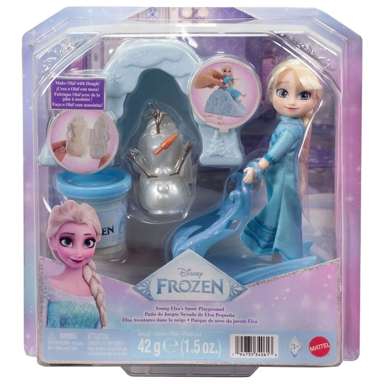 Disney Frozen Elsa and Olaf lutka v pretisnem omotu fotografija izdelka