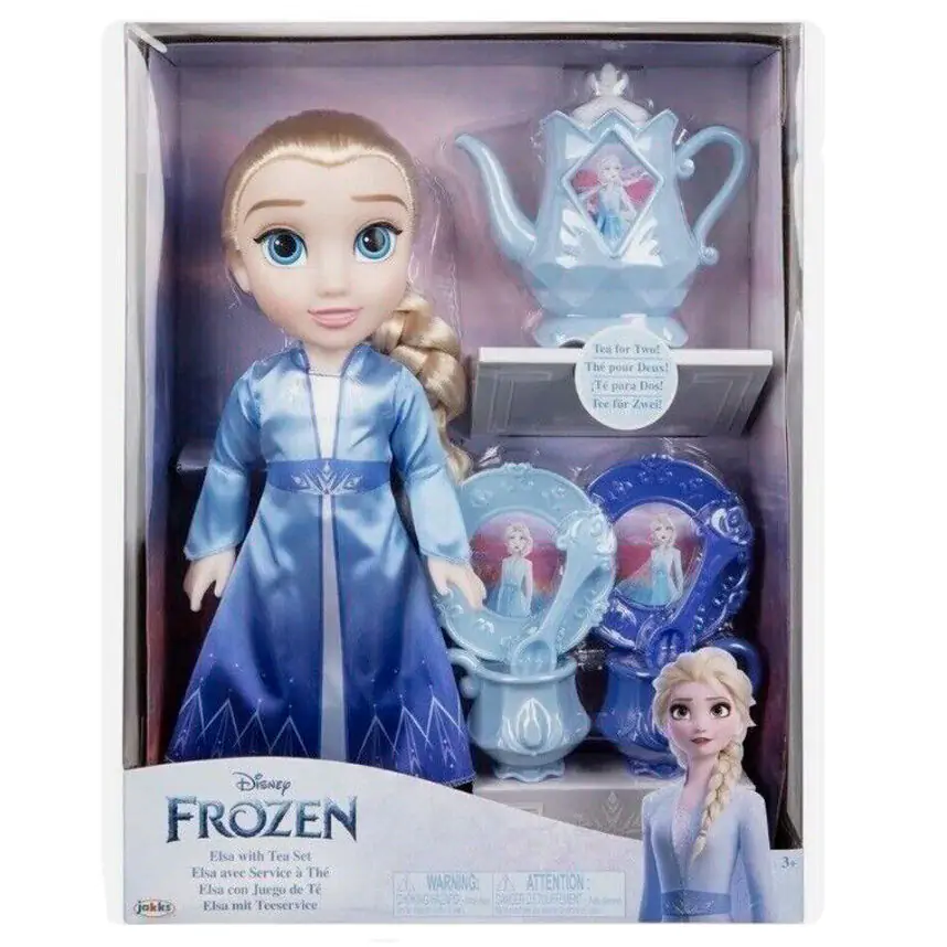 Disney Frozen set za čaj Punčka Elsa 38 cm fotografija izdelka