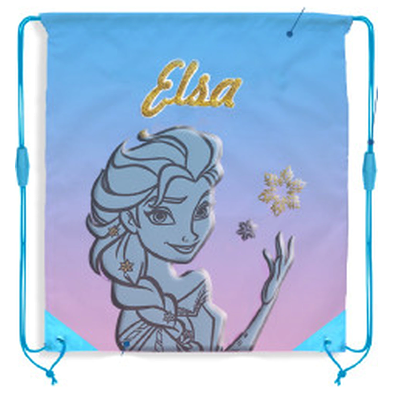 Disney Frozen Elsa Športna torba, torba z vrvico 37 cm fotografija izdelka