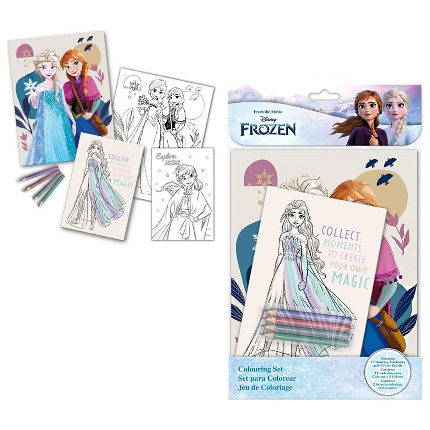 Disney Frozen Začaran komplet za barvanje fotografija izdelka