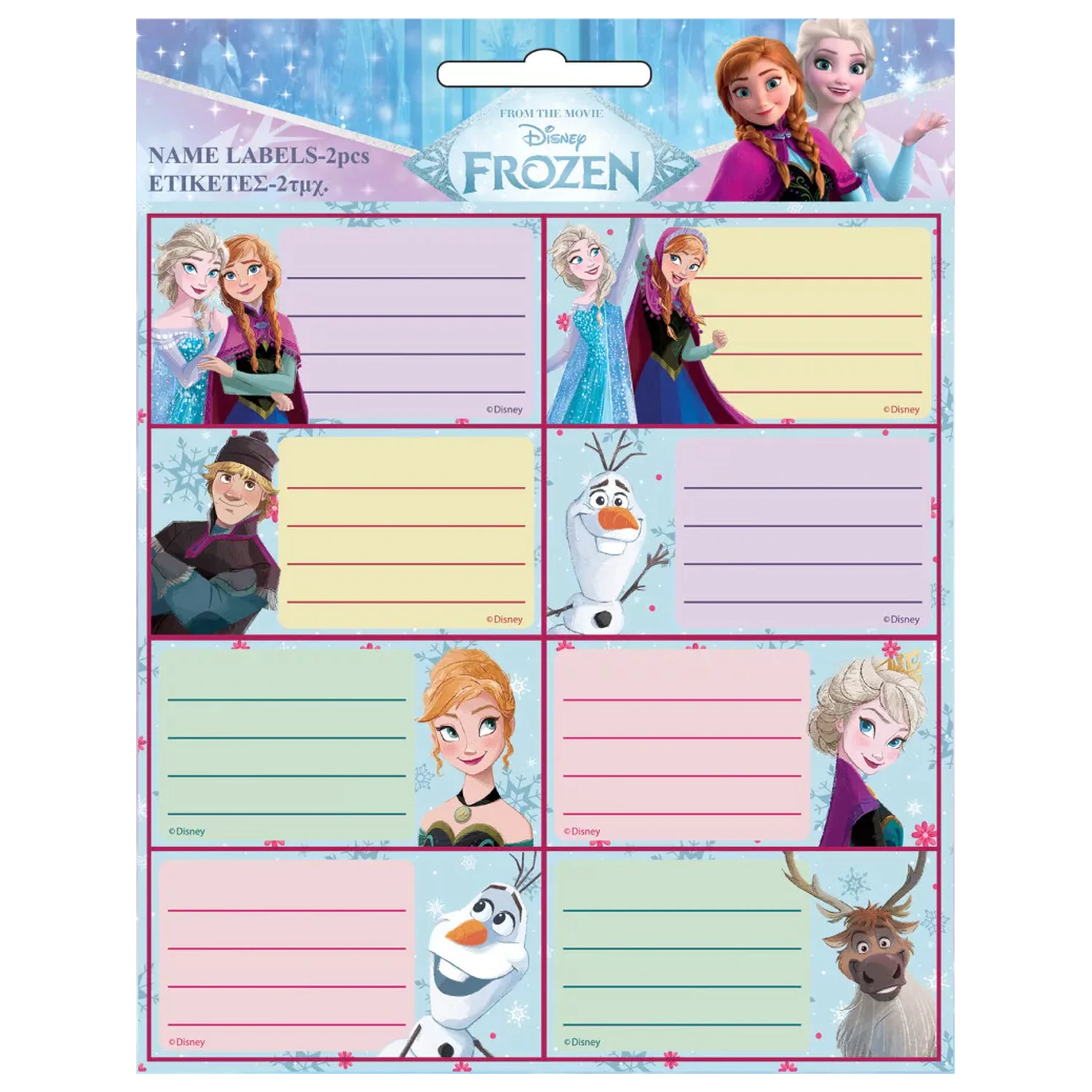 Disney Frozen Forever nalepka za zvezke 16-delni fotografija izdelka