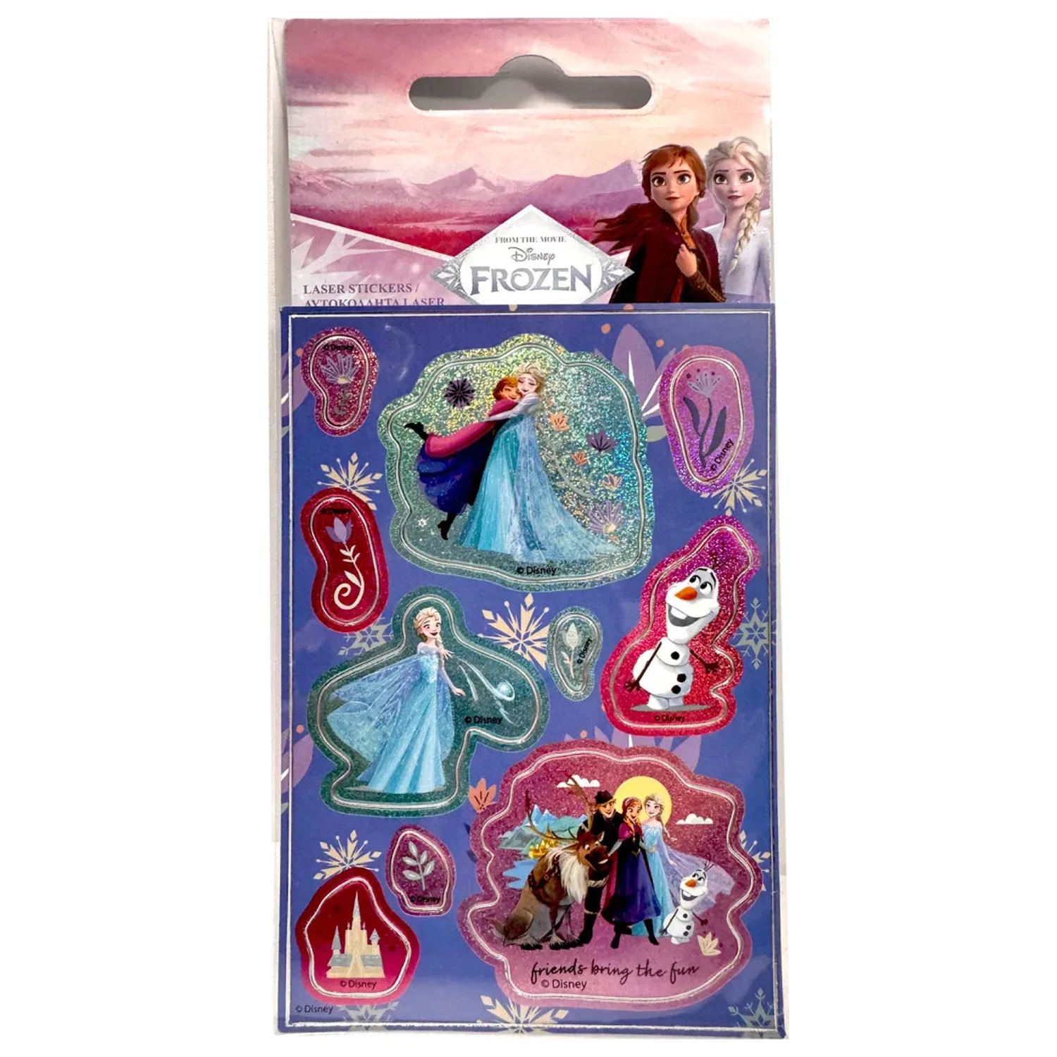 Disney Frozen Friends Hug Holographic komplet nalepk fotografija izdelka
