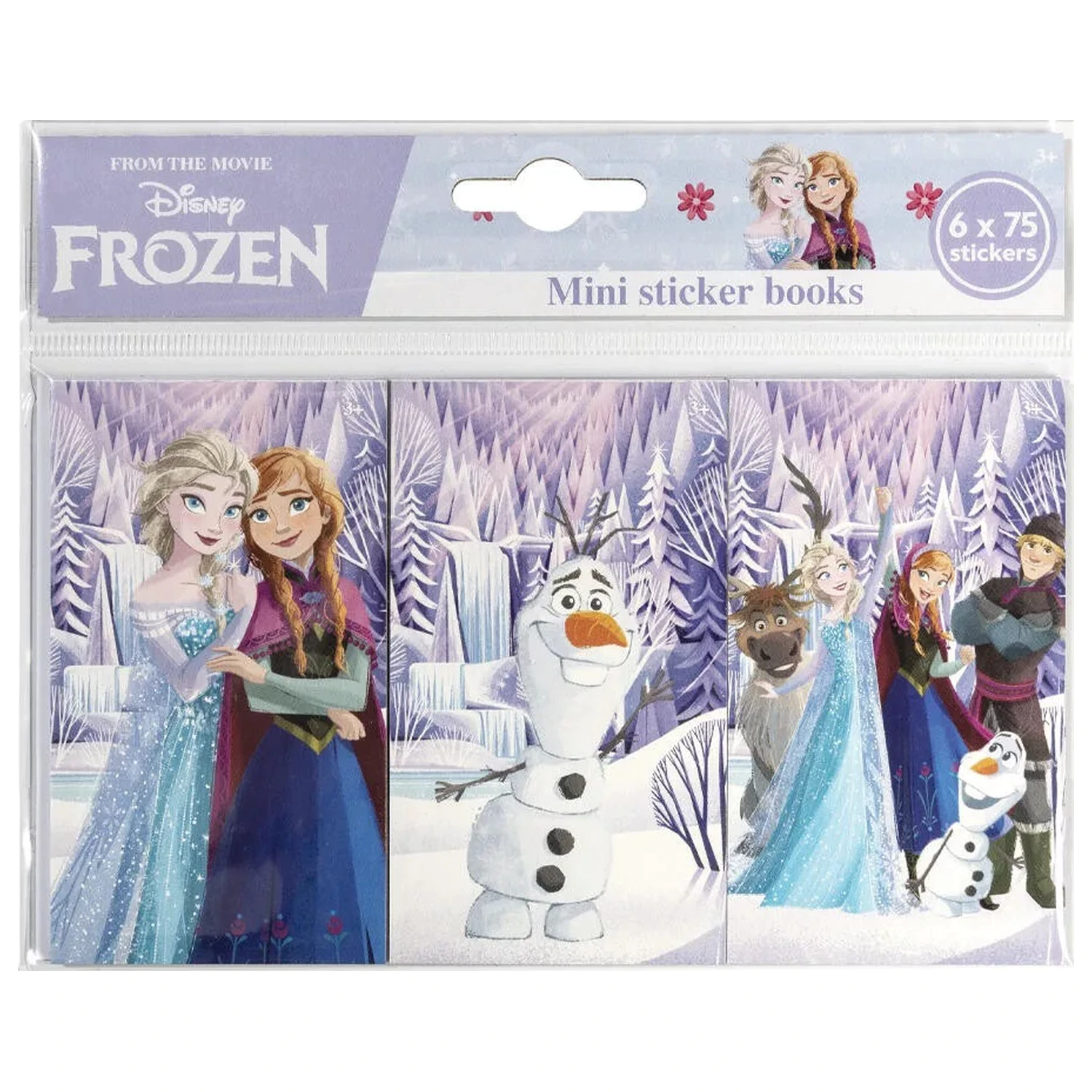 Disney Frozen Friends mini komplet nalepk, 6-delni fotografija izdelka
