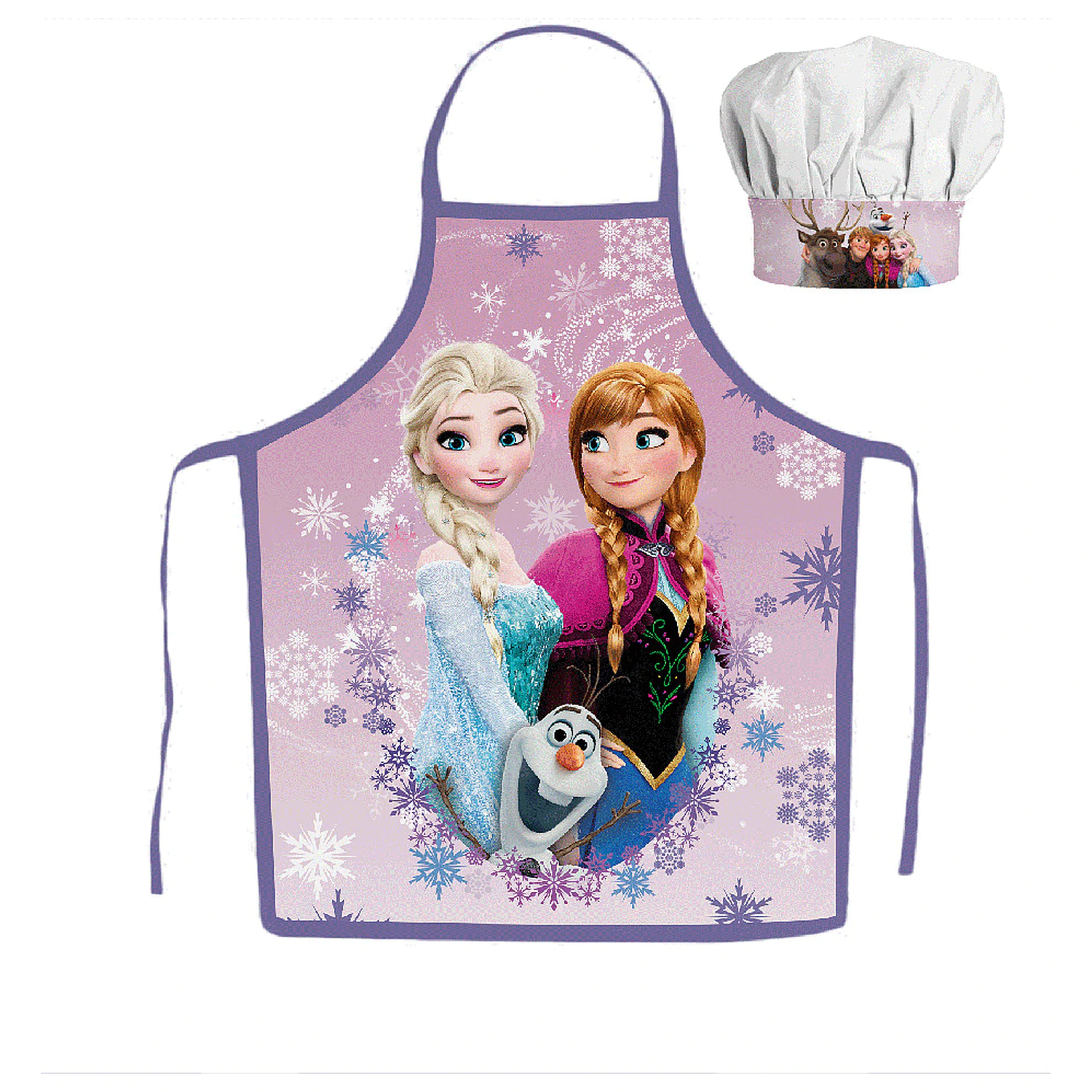 Disney Frozen Frosted Otroški predpasnik, 2-delni komplet fotografija izdelka