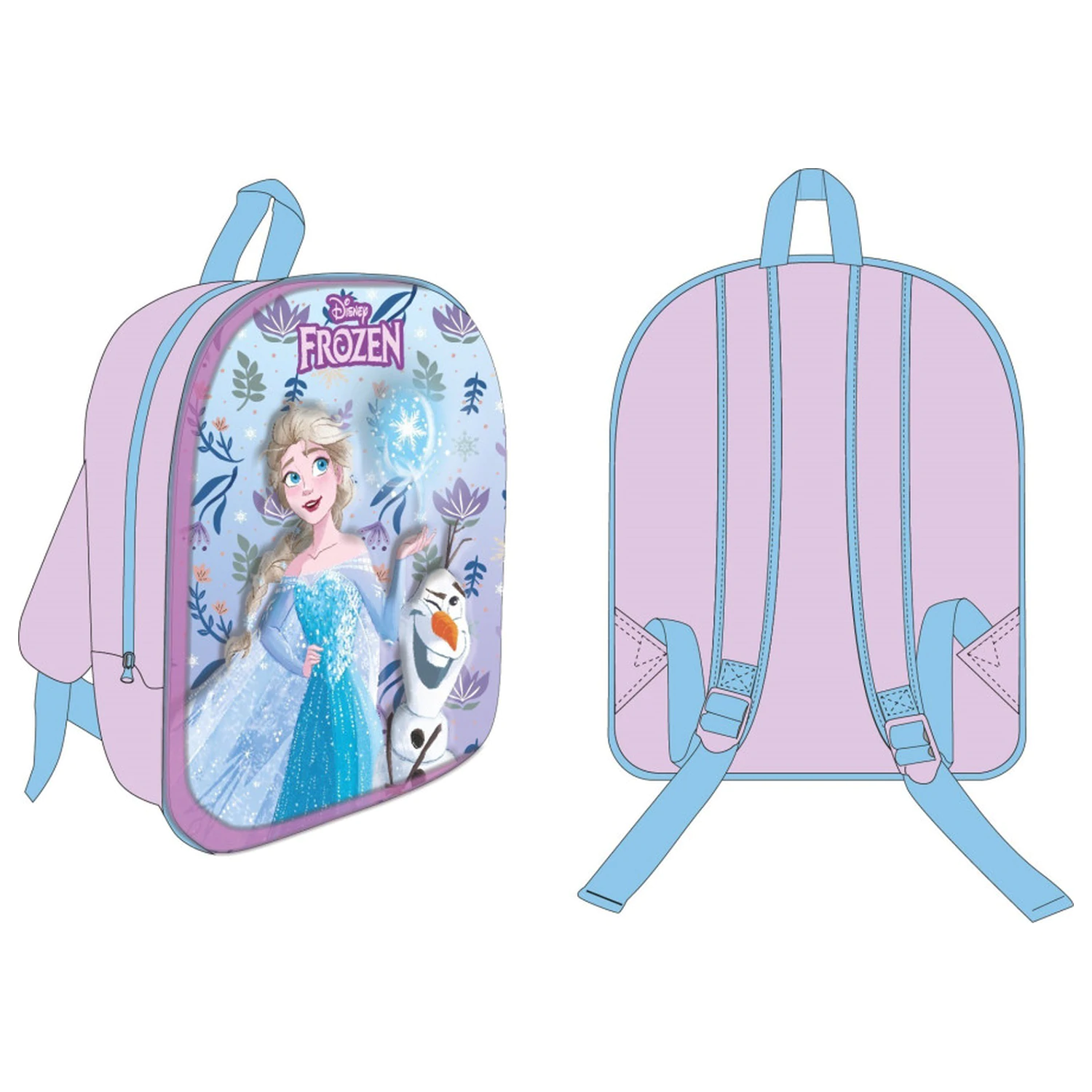 Disney Frozen Glamor 3D nahrbtnik, torba 30 cm fotografija izdelka