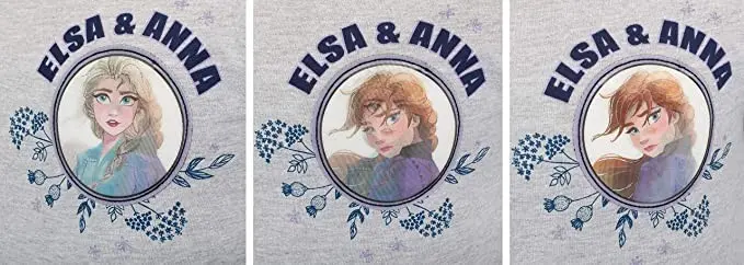 Disney Frozen otroška jopica s holografskim potiskom fotografija izdelka