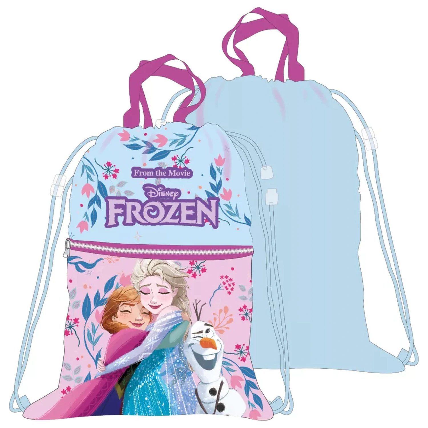 Disney Frozen Hug Deluxe Sports Bag, torba za telovadnico 45 cm fotografija izdelka