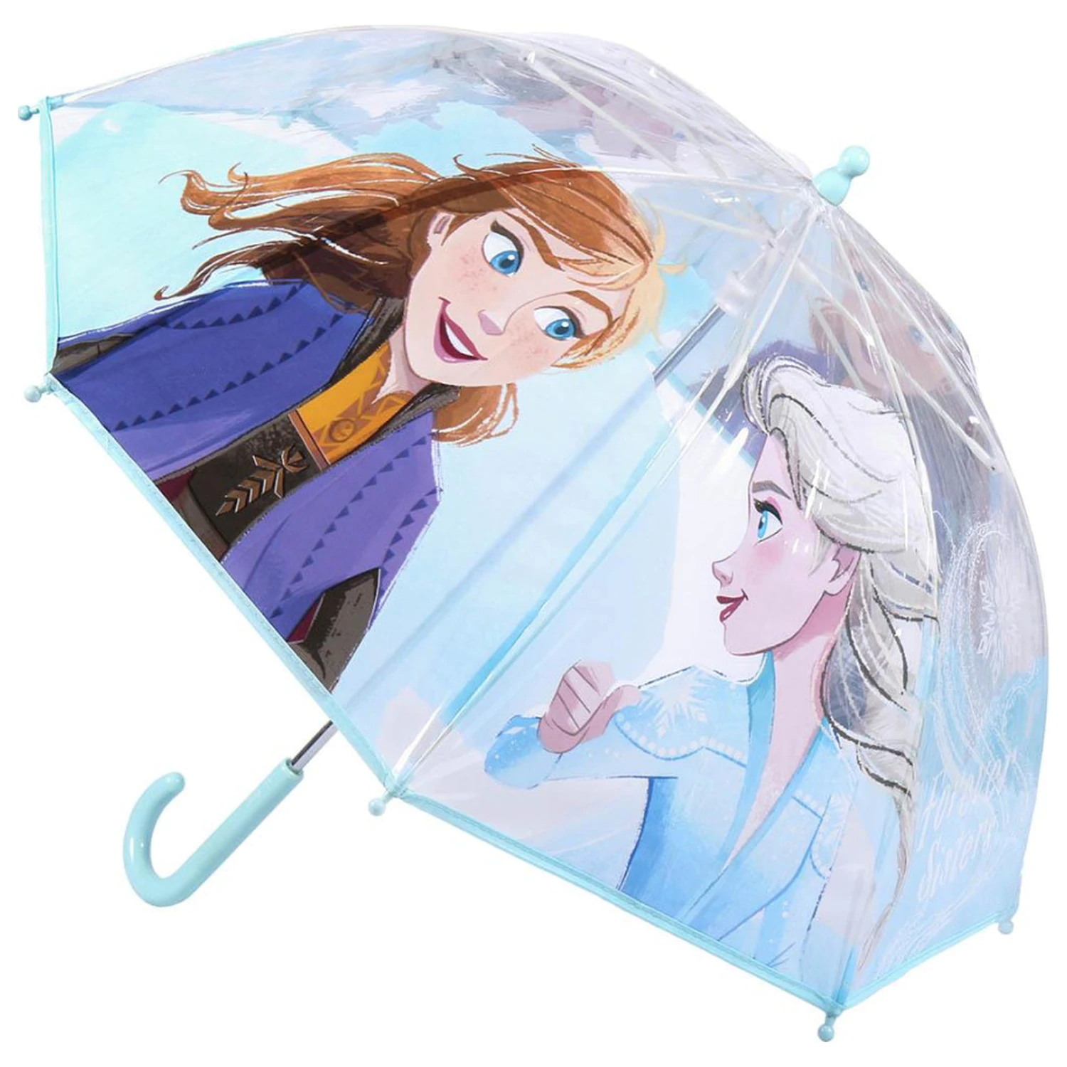 Disney Frozen Icy Drizzle otroški prozorni dežnik Ø71 cm fotografija izdelka