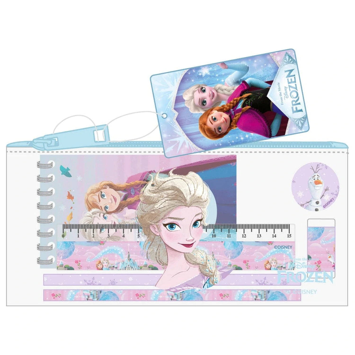 Disney Frozen set pisarniškega materiala fotografija izdelka
