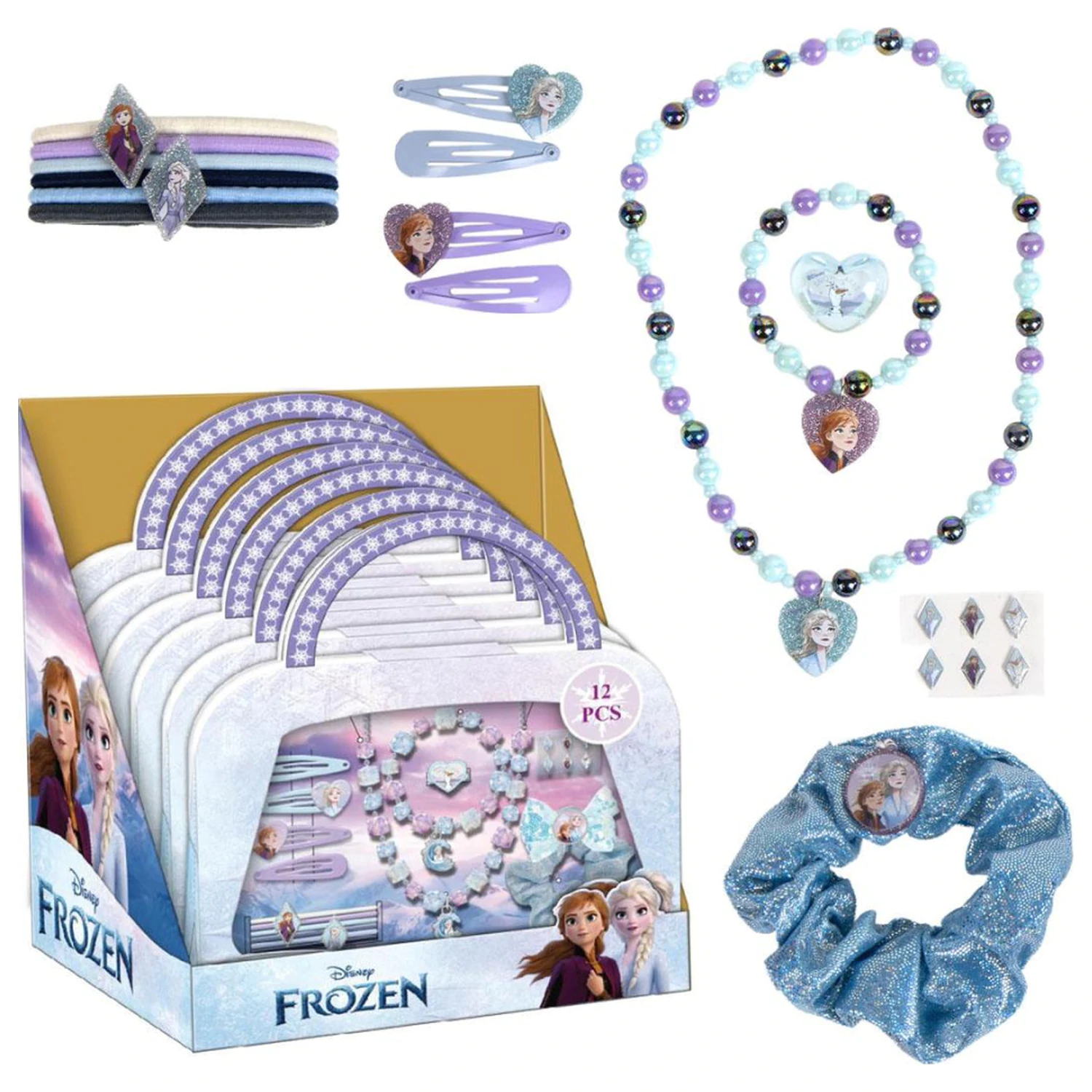 Disney Frozen Journey Komplet za lase in nakit, 15 kosov fotografija izdelka