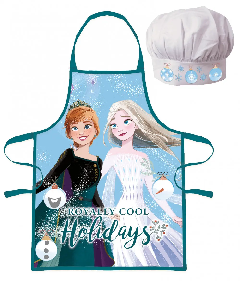 Disney Frozen Božični otroški predpasnik 2-delni set fotografija izdelka