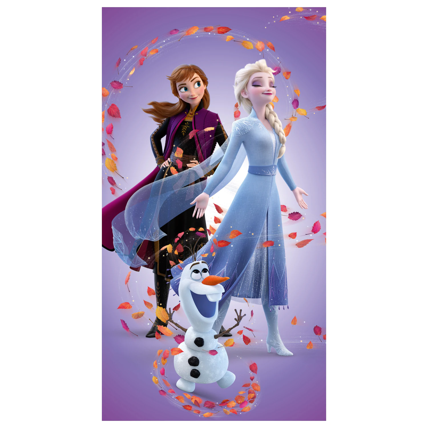 Disney Frozen Leaves Magic Brisača fotografija izdelka