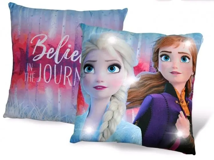 Disney Frozen LED osvetljena blazina, okrasna blazina 40*40 cm fotografija izdelka