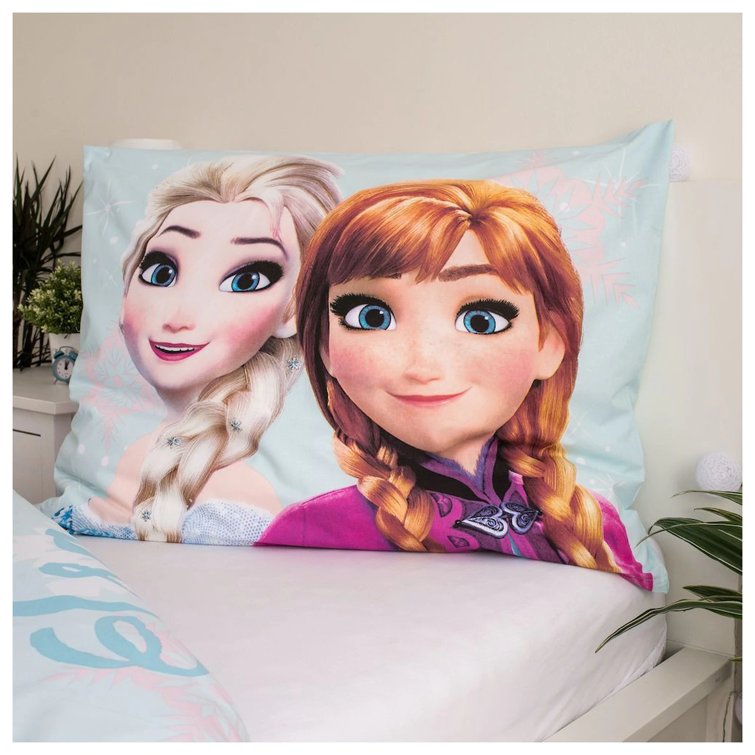 Disney Frozen svetlo moder prevleka za odejo fotografija izdelka