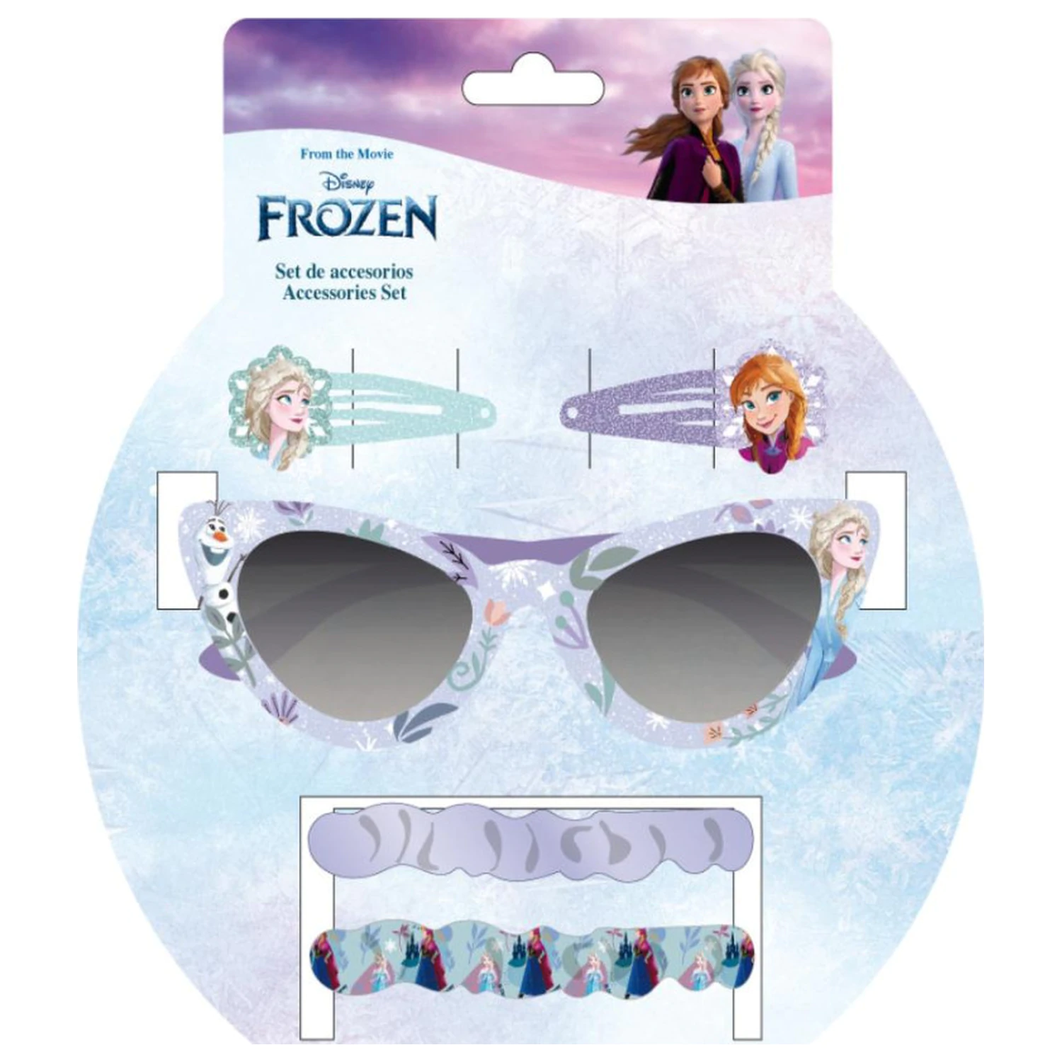 Disney Frozen Čarobna sončna očala in set za lase fotografija izdelka