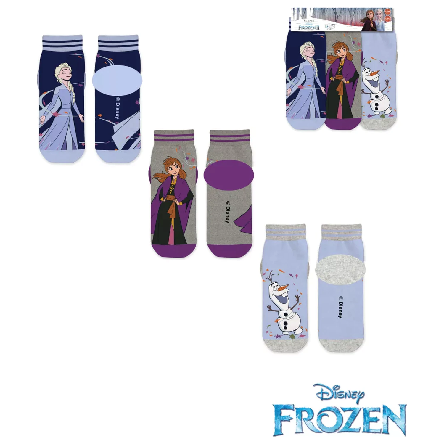 Disney Frozen Mythic otroške tajne nogavice 31/34 fotografija izdelka