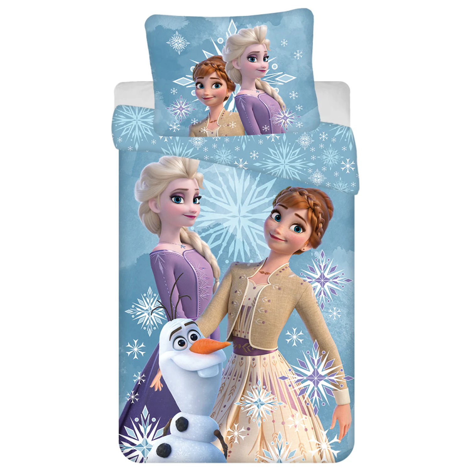 Disney Frozen Olaf and the Sisters Prešita odeja fotografija izdelka