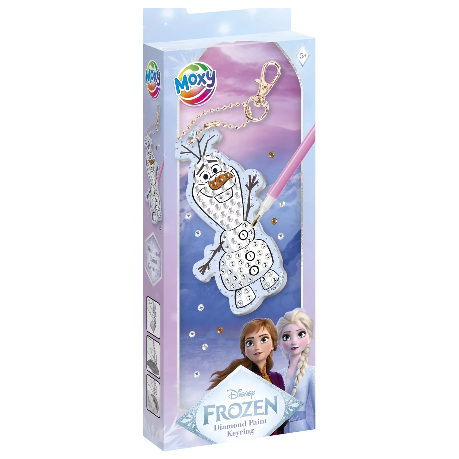 Disney Frozen Olaf Diamond Painting obesek za ključe Komplet fotografija izdelka