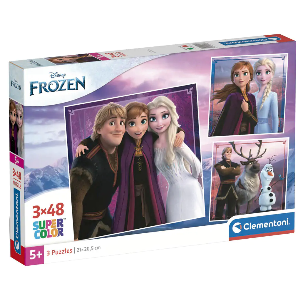 Disney Frozen sestavljanka 3x48 kosov fotografija izdelka