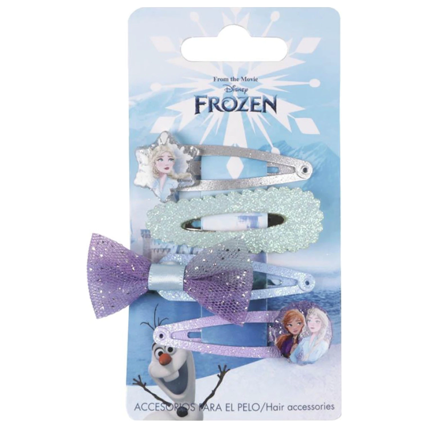 Disney Frozen Royal Set 4 lasnih sponk fotografija izdelka