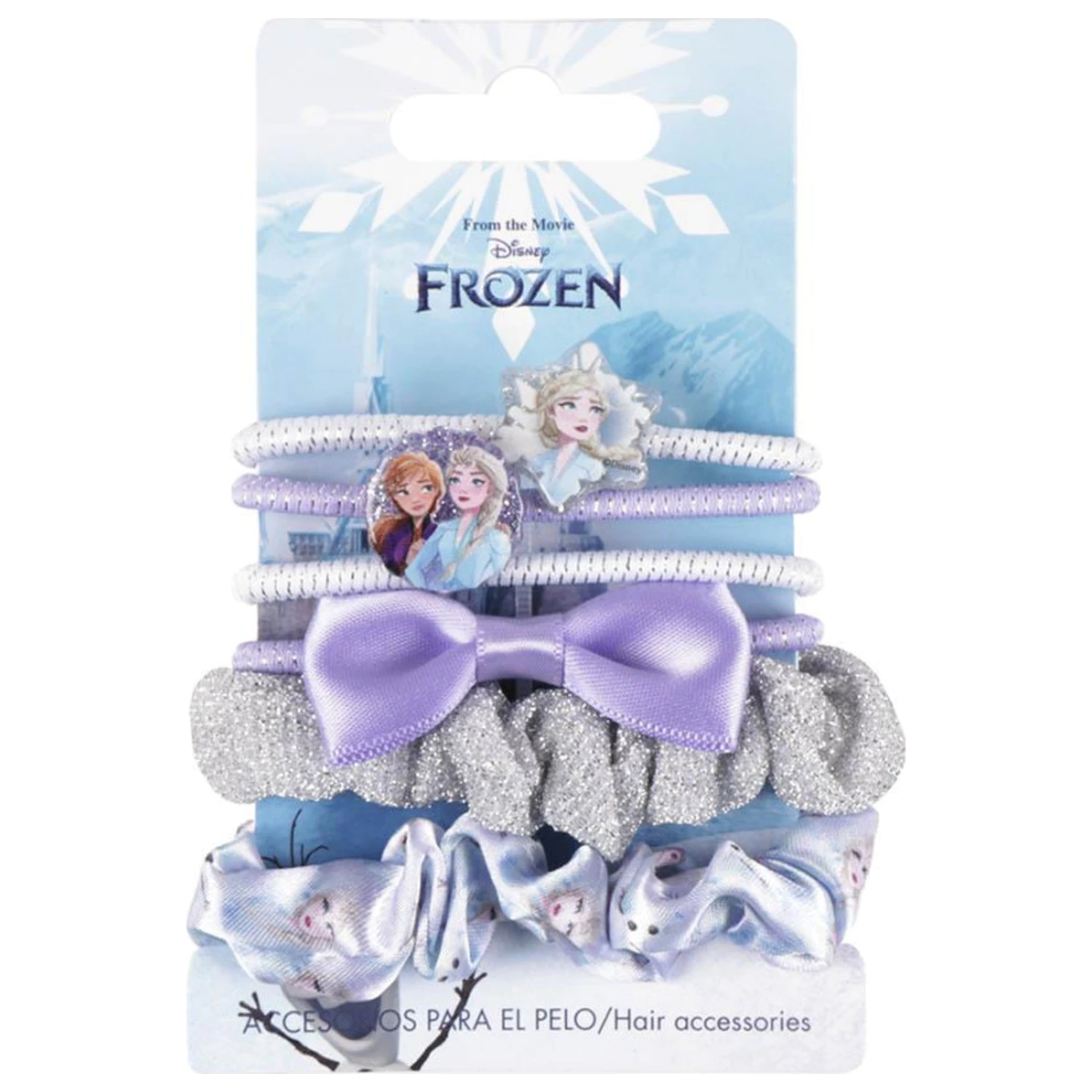 Disney Frozen Royal Set elastik za lase, 6 kosov fotografija izdelka