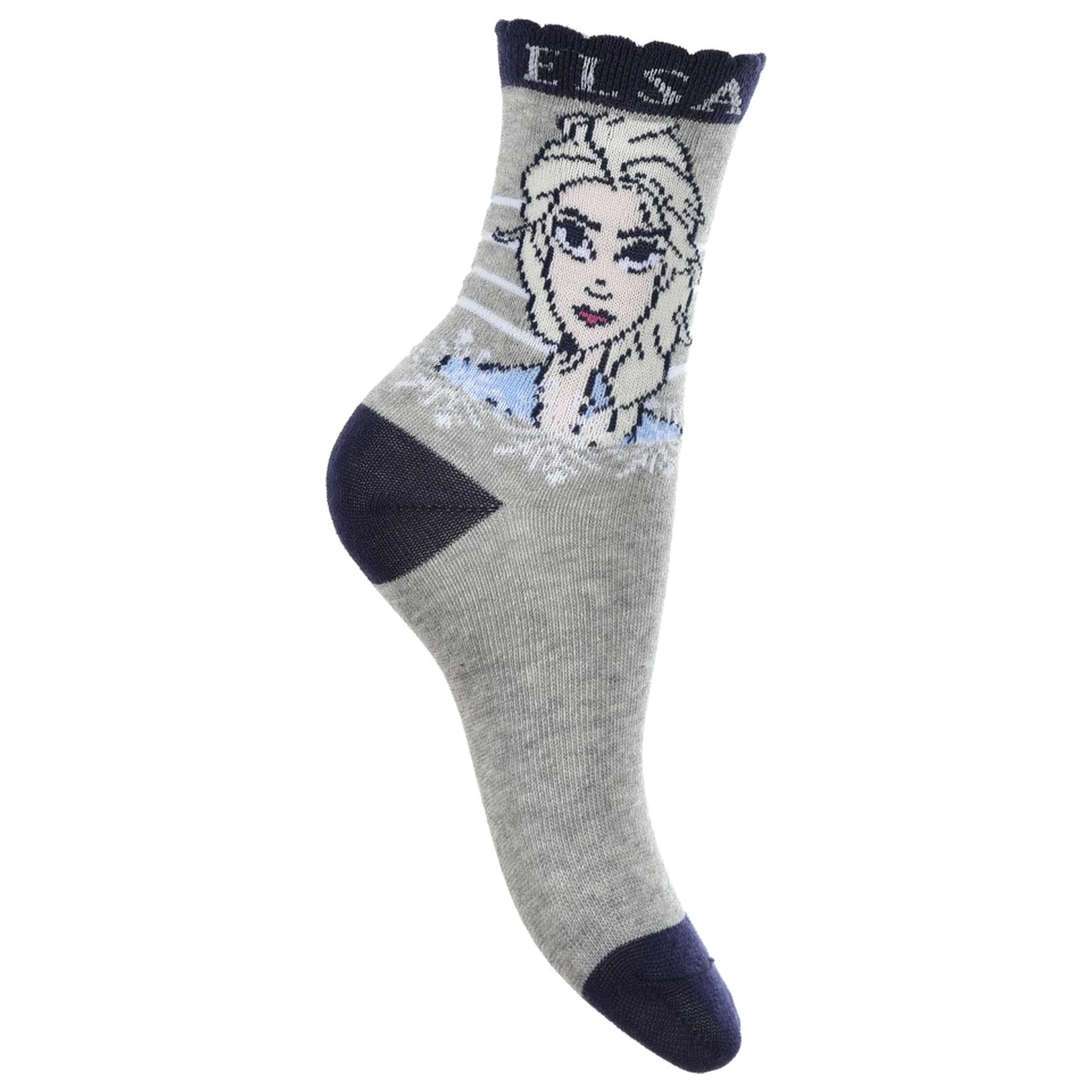 Disney Frozen Sisters Grey otroške nogavice 31/34 fotografija izdelka