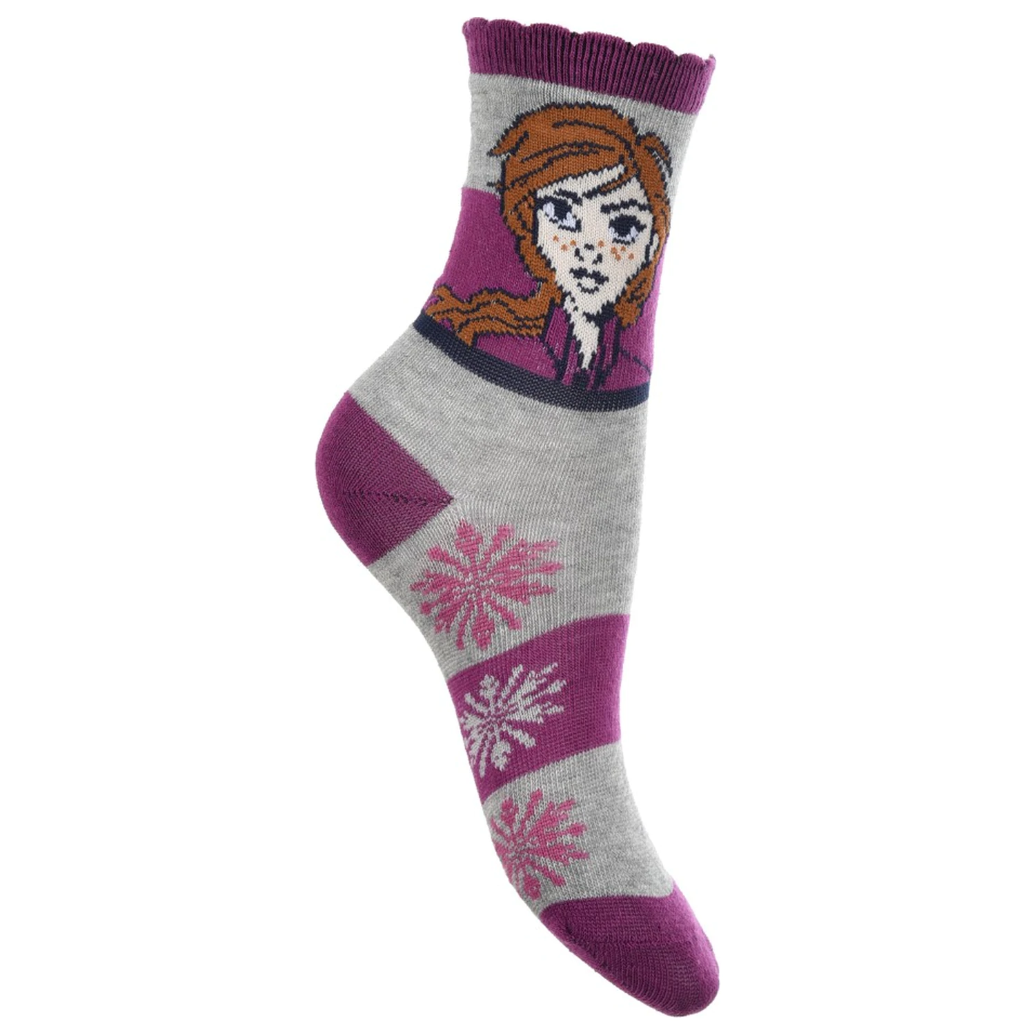 Disney Frozen Sisters Grey otroške nogavice 31/34 fotografija izdelka