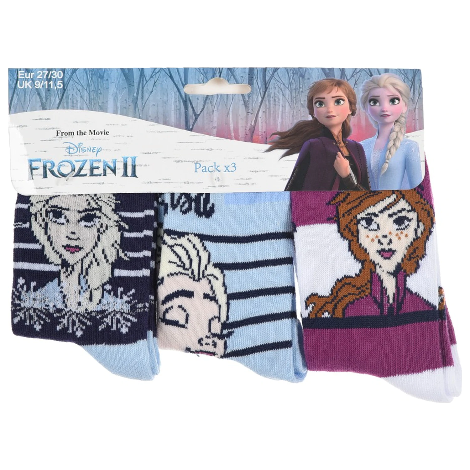 Disney Frozen Sisters otroške nogavice 31/34 fotografija izdelka
