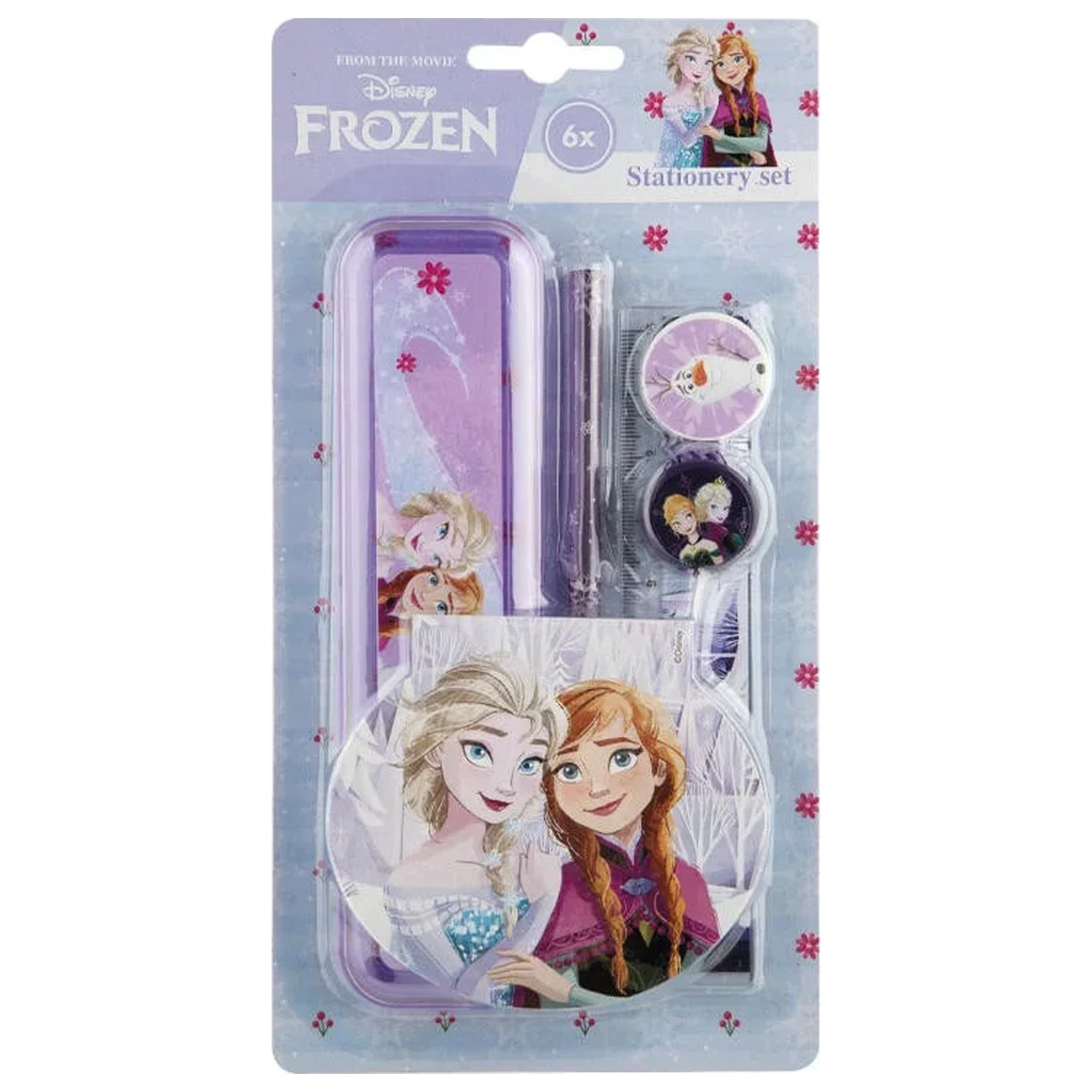 Disney Frozen Sisters Set pisarniškega materiala - 6 kosov fotografija izdelka