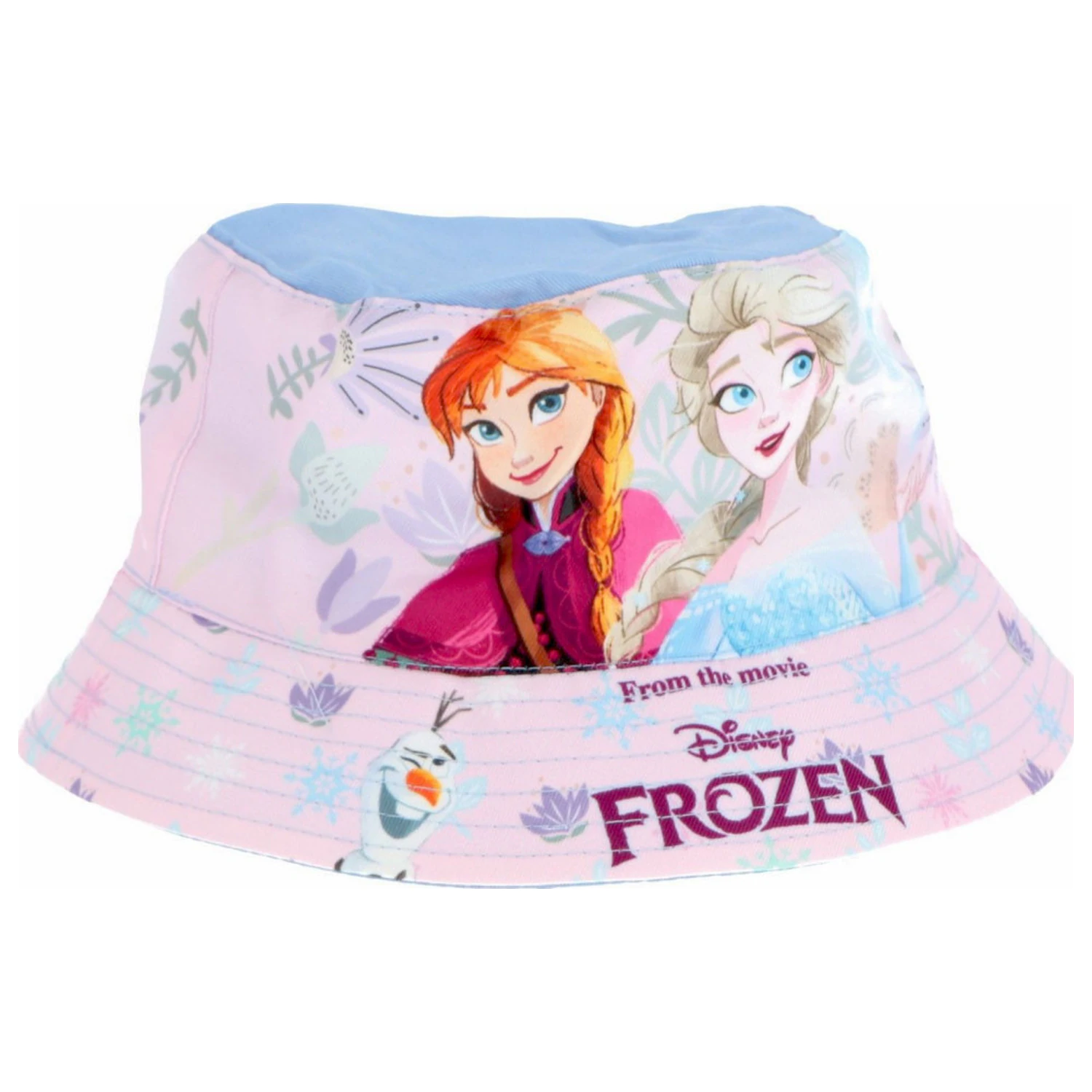Disney Frozen Sisters of Snow otroški klobuk bucket 54 cm fotografija izdelka