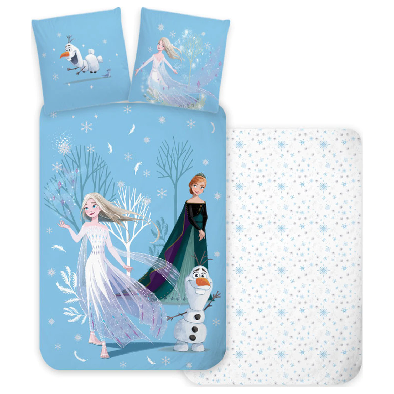 Disney Frozen Snowing Day Otroška, Predšolska Prevleka za odejo fotografija izdelka