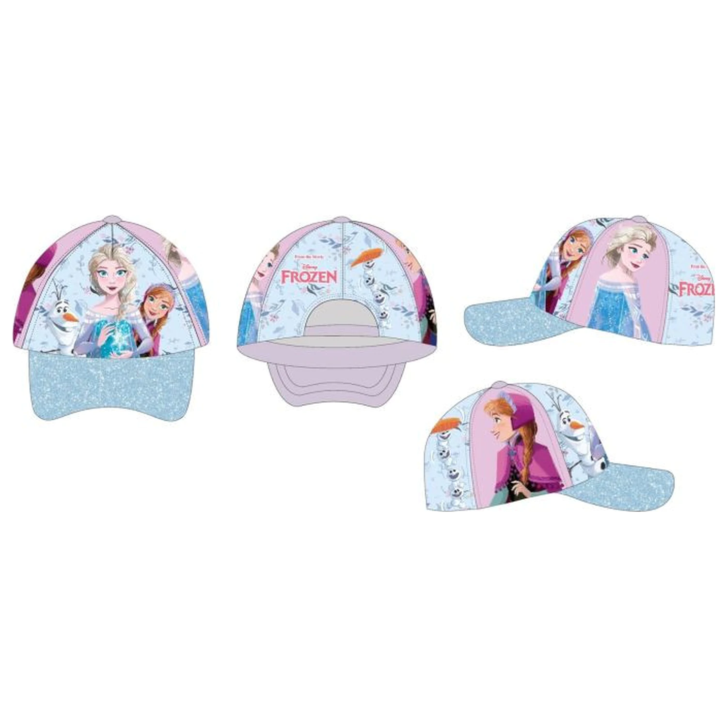 Disney Frozen Snowy Touch otroška baseball kapa 53 cm fotografija izdelka