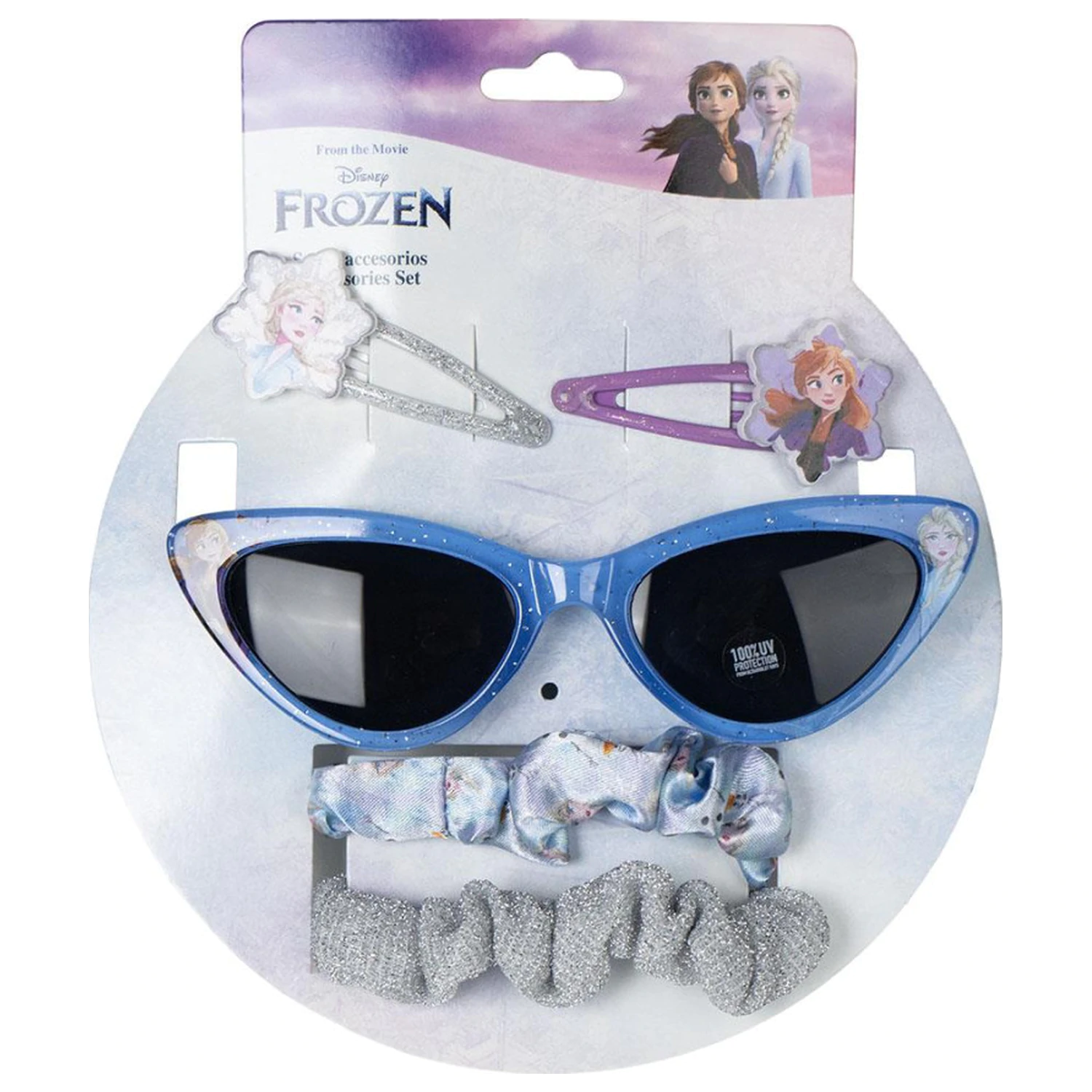 Disney Frozen bleščeča sončna očala in komplet dodatkov za lase fotografija izdelka
