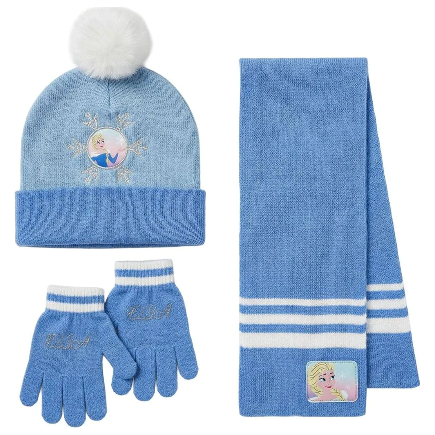 Disney Frozen zimski set ovratna kapa rokavice fotografija izdelka