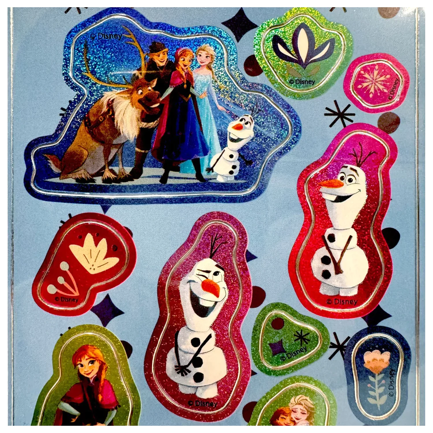 Disney Frozen Together Set hologramskih nalepk fotografija izdelka