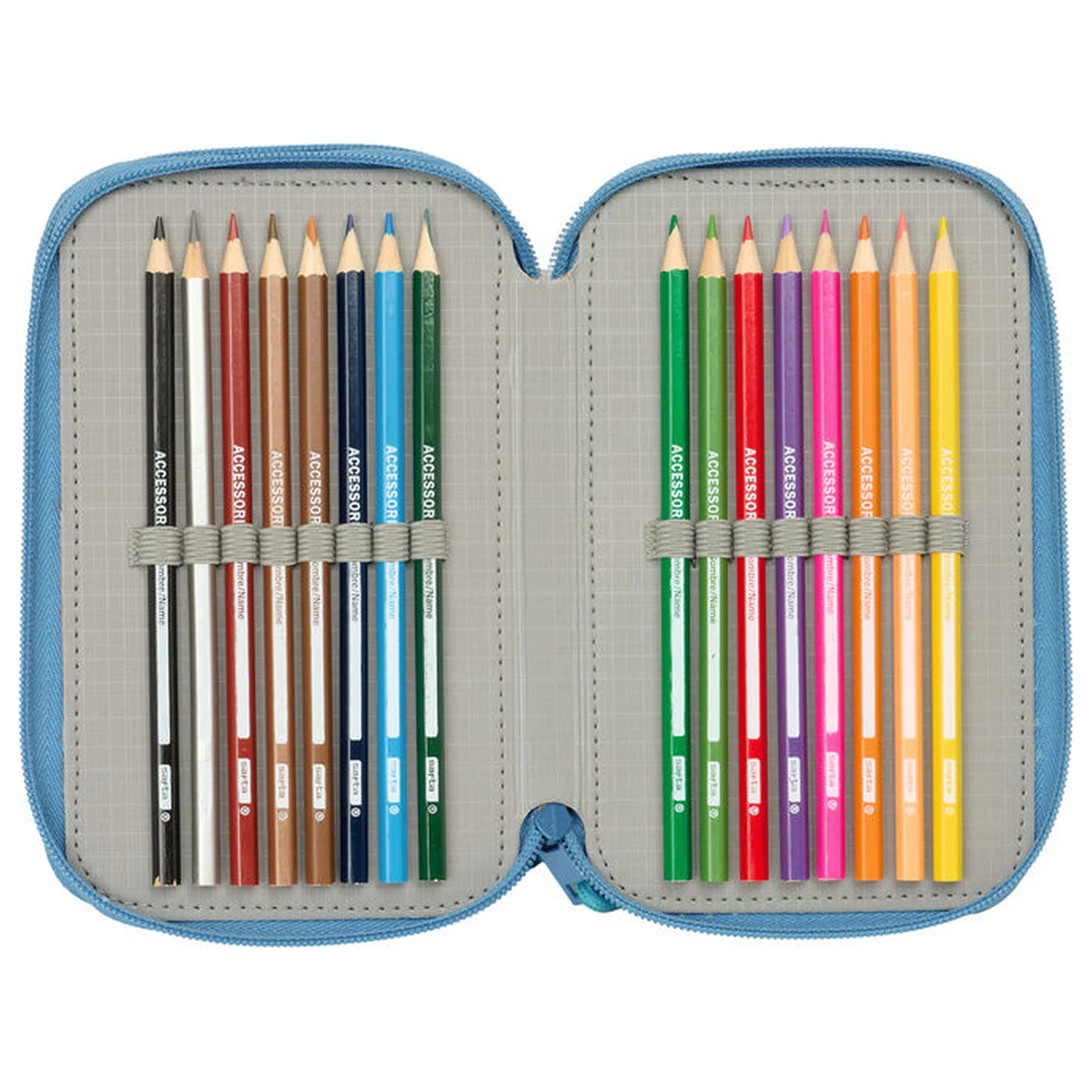 Disney Frozen trojni etui za svinčnike 37pcs fotografija izdelka