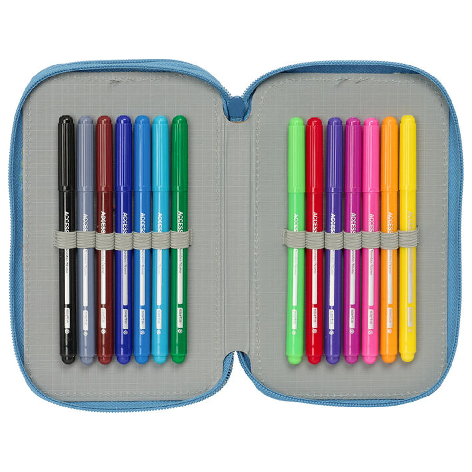 Disney Frozen trojni etui za svinčnike 37pcs fotografija izdelka