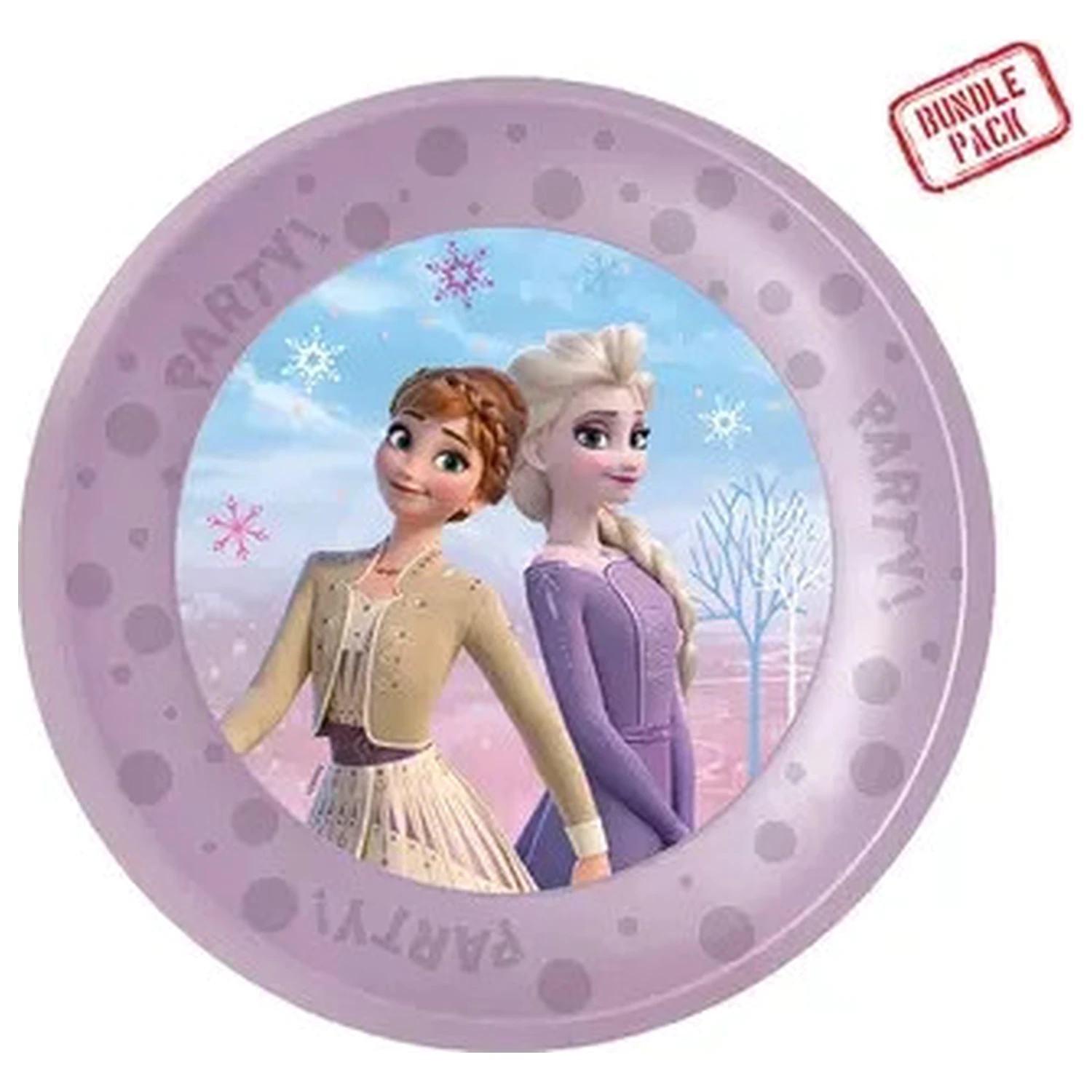 Disney Frozen Wind micro premium plastični ploščati krožnik 4-delni set 21 cm fotografija izdelka