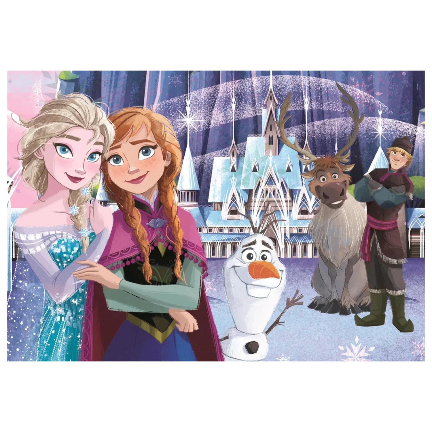 Disney Frozen Zimska Magija sestavljanka 60 kosov fotografija izdelka