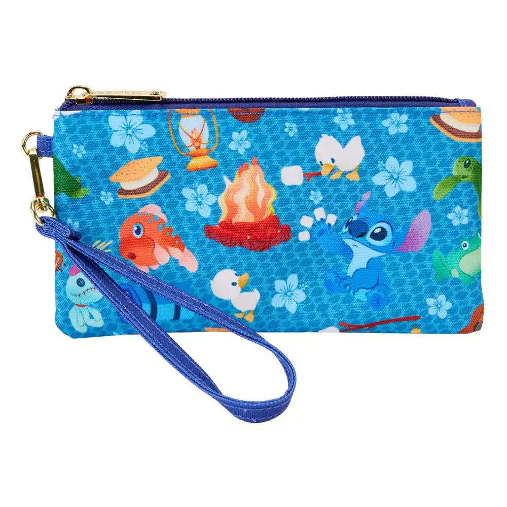 Disney by Loungefly Denarnica Lilo & Stitch Camping Cuties AOP Zapestna torbica fotografija izdelka