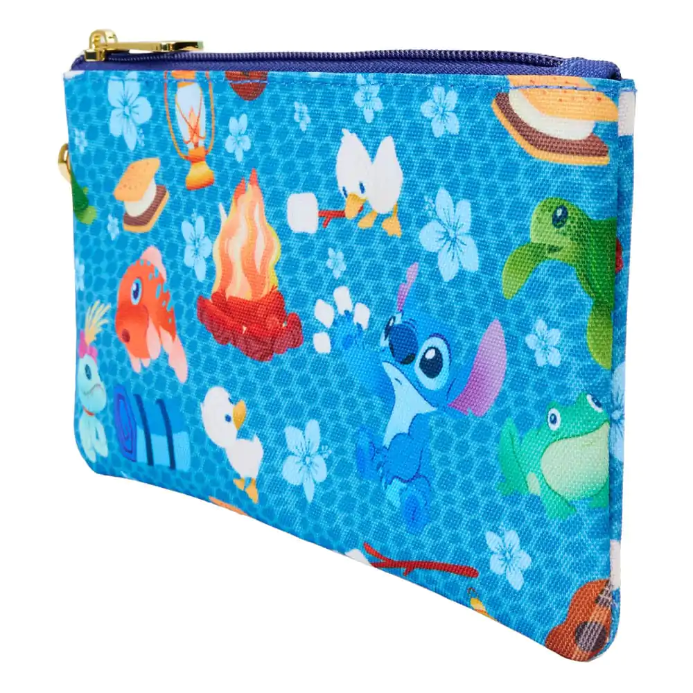 Disney by Loungefly Denarnica Lilo & Stitch Camping Cuties AOP Zapestna torbica fotografija izdelka