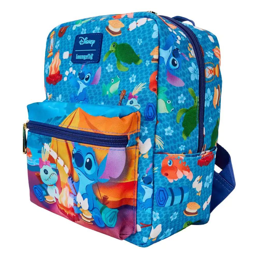 Disney by Loungefly Mini Nahrbtnik Lilo and Stitch Camping Cuties AOP fotografija izdelka