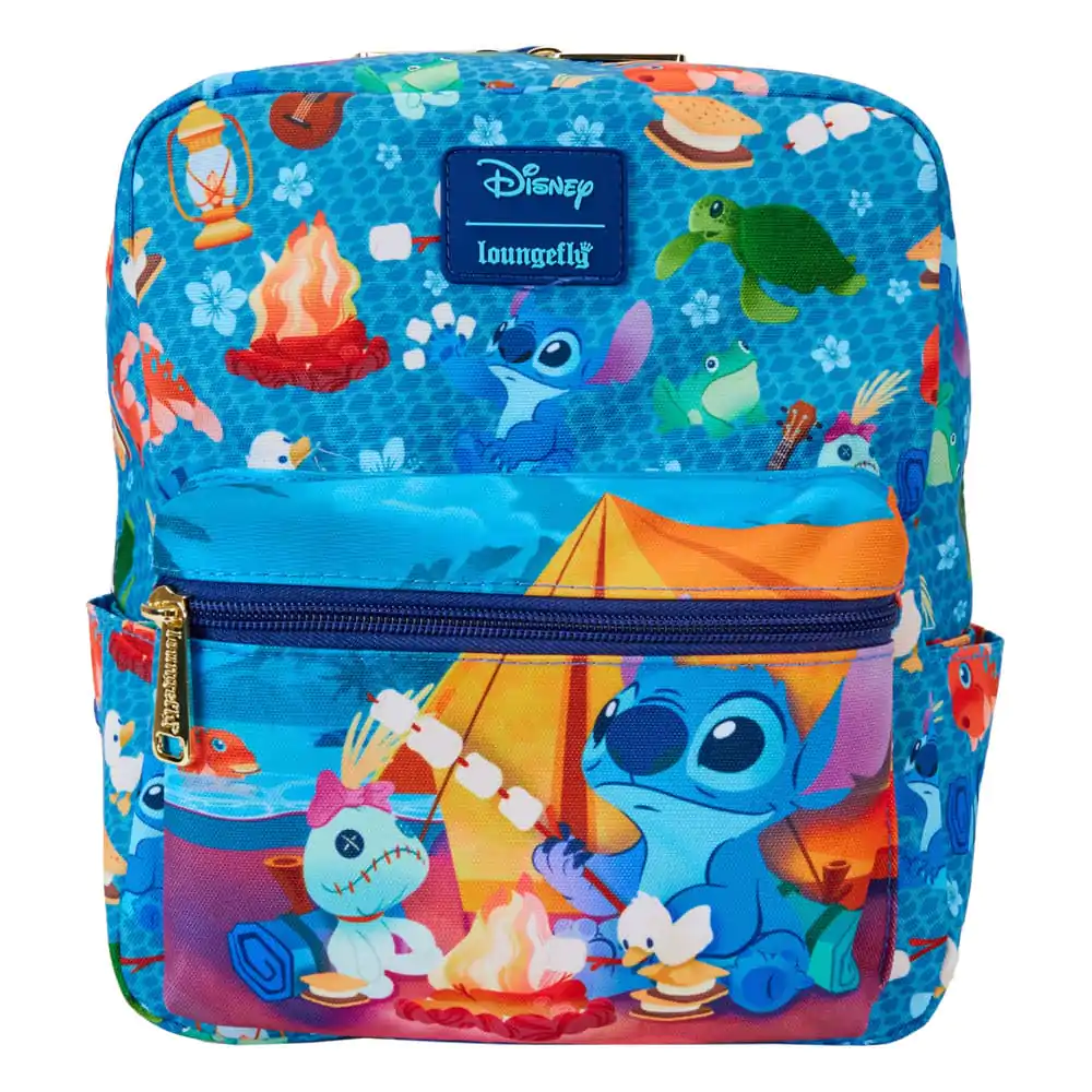 Disney by Loungefly Mini Nahrbtnik Lilo and Stitch Camping Cuties AOP fotografija izdelka